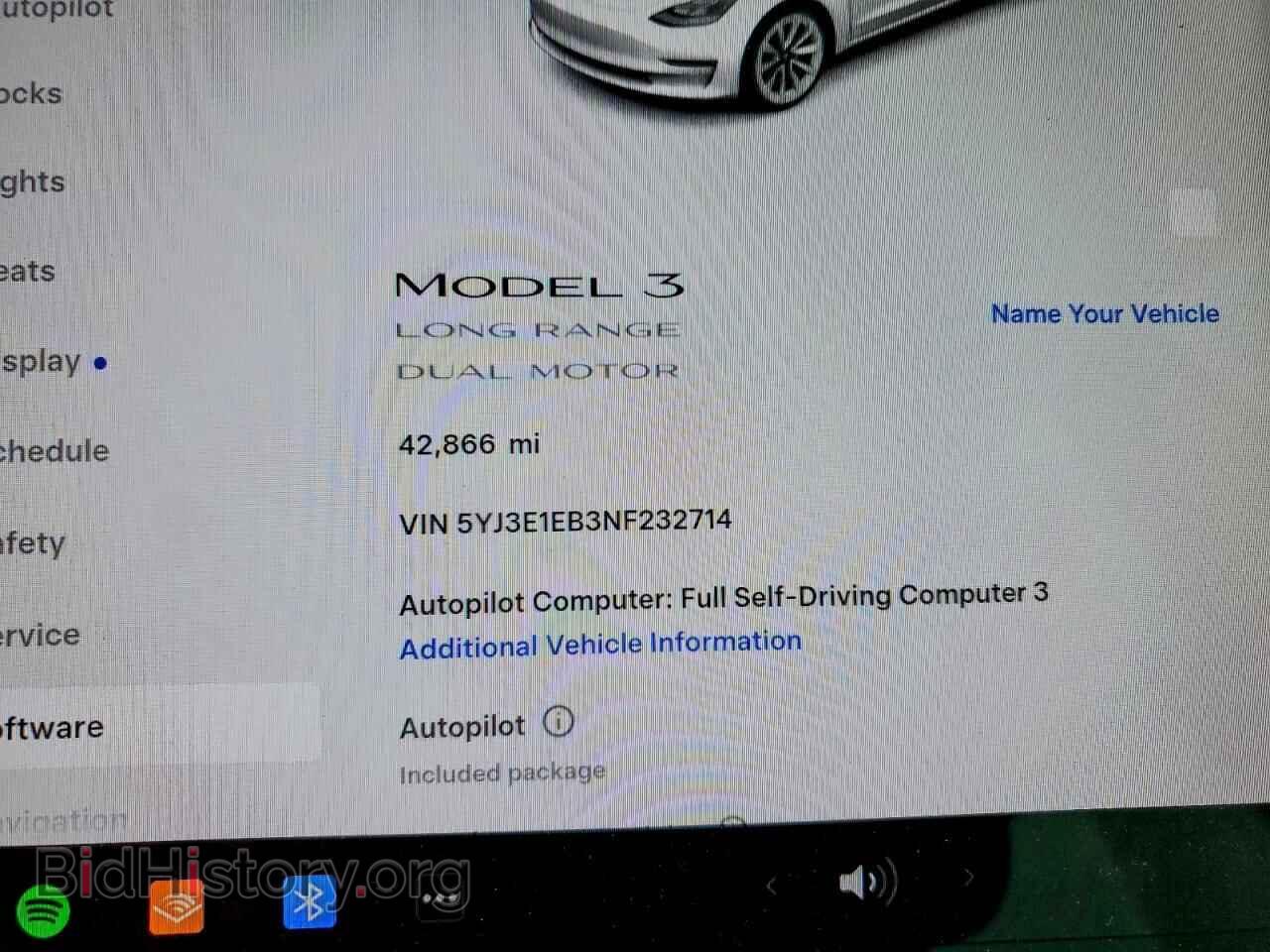2022 TESLA MODEL 3 - VIN: 5YJ3E1EB3NF232714 - Photo 9