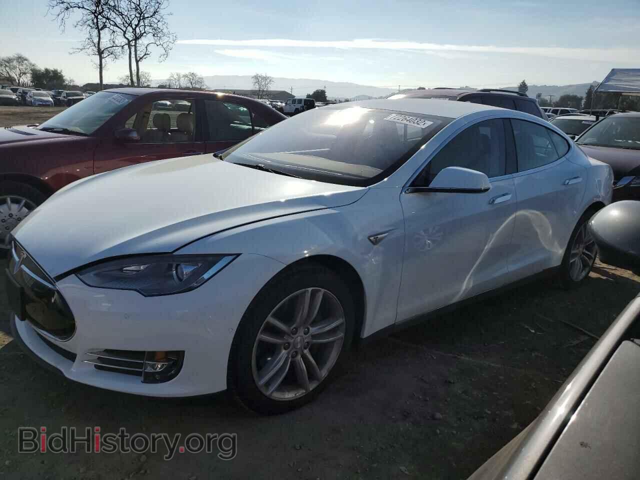 Photo 5YJSA1E20FF119909 - TESLA MODEL S 2015