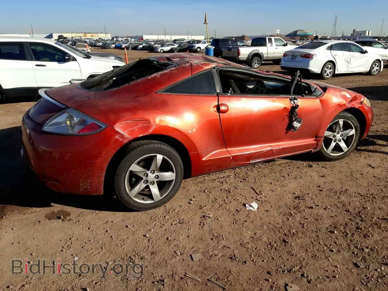 2006 MITSUBISHI ECLIPSE - VIN: 4A3AK34T86E008196 - Фото 3