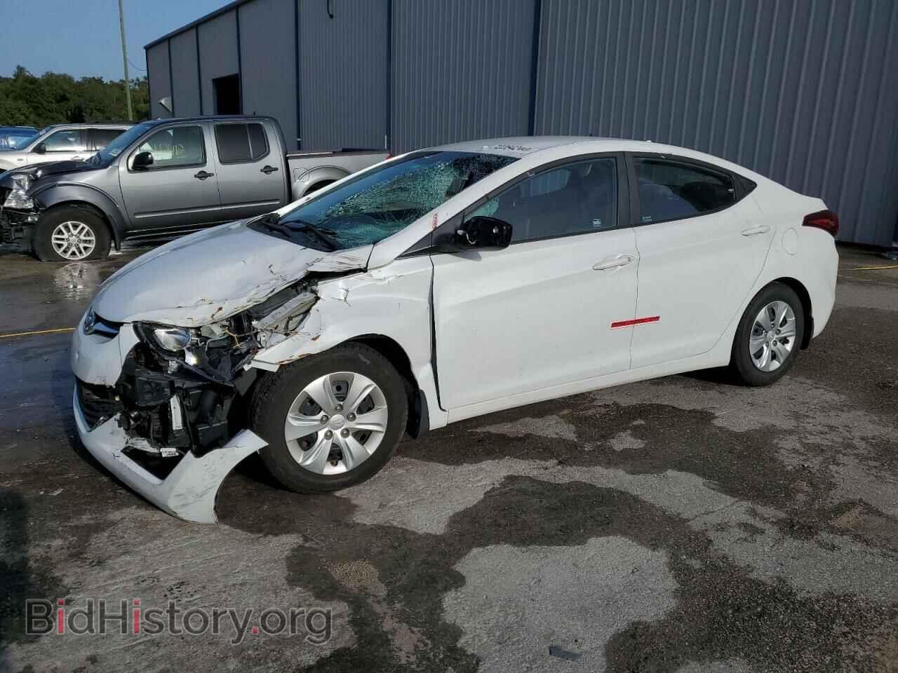 Photo 5NPDH4AE1GH720268 - HYUNDAI ELANTRA 2016