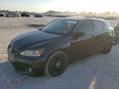 2013 Lexus CT 200 200, черный — VIN JTHKD5BH8D2134552, Copart