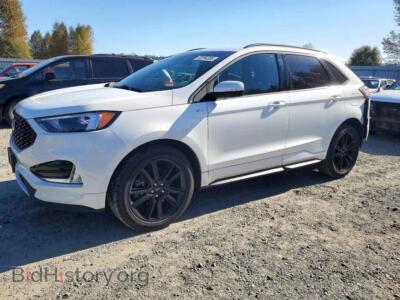 2020 Ford EDGE SEL, white — VIN 2FMPK4J91LBB58357, Copart
