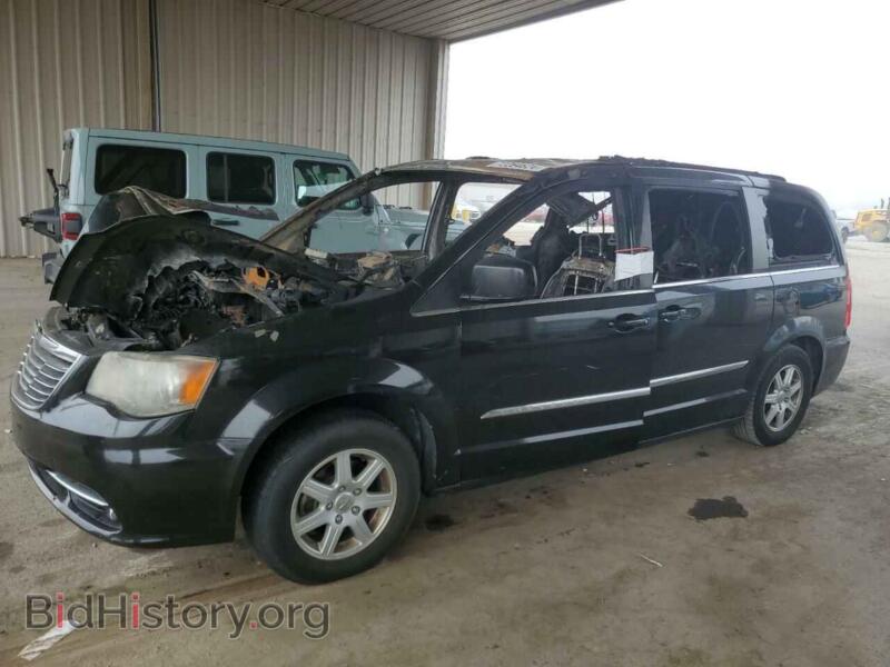 2011 Chrysler MINIVAN Touring (VIN 2A4RR5DG8BR643300) — photo 1 of 13, Copart, damage: burn