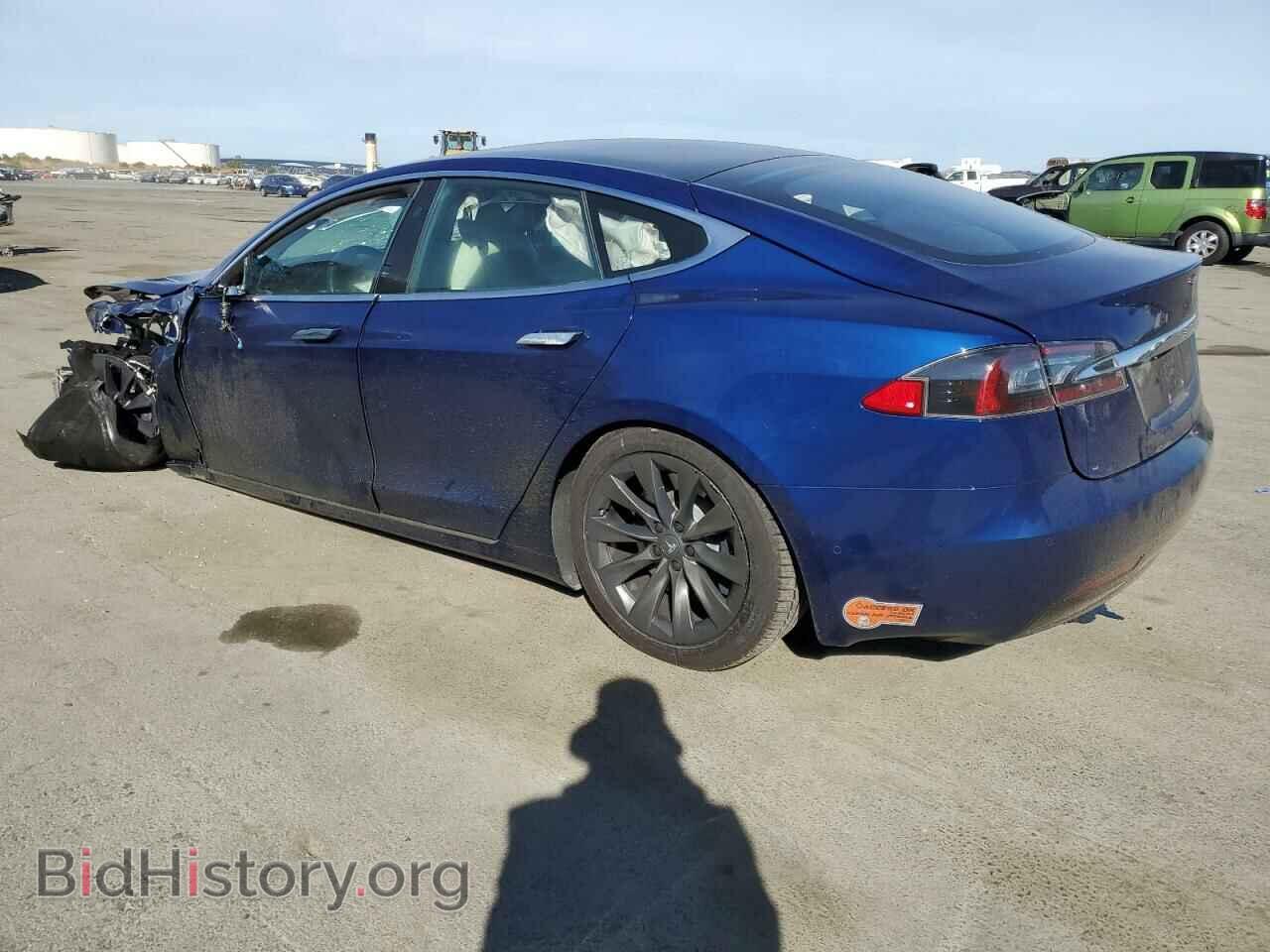 2020 TESLA MODEL S - VIN: 5YJSA1E22LF370331 - Фото 2