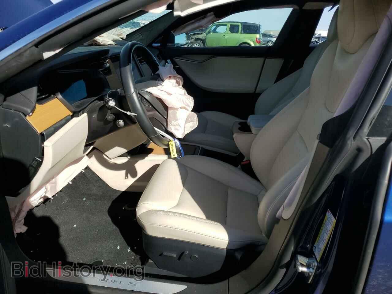 2020 TESLA MODEL S - VIN: 5YJSA1E22LF370331 - Фото 7