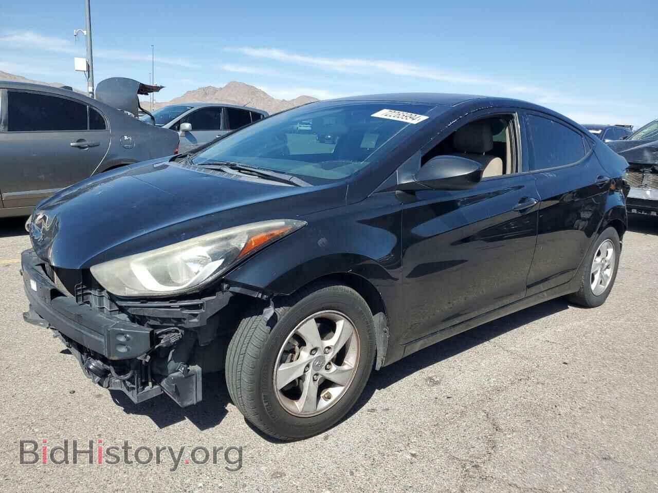 Photo KMHDH4AEXEU170440 - HYUNDAI ELANTRA 2014