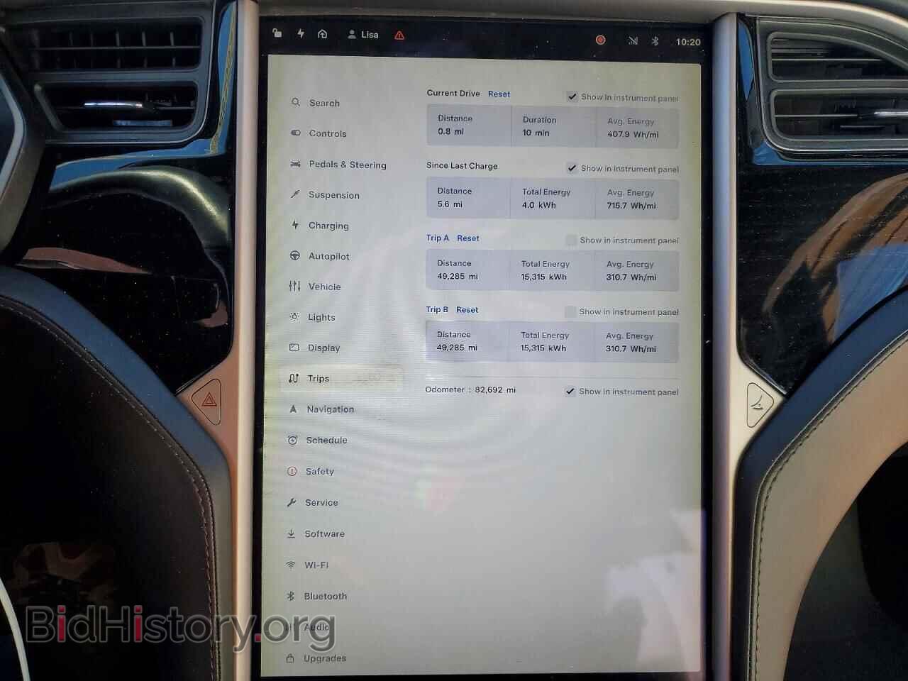 2018 TESLA MODEL S - VIN: 5YJSA1E2XJF282933 - Photo 9
