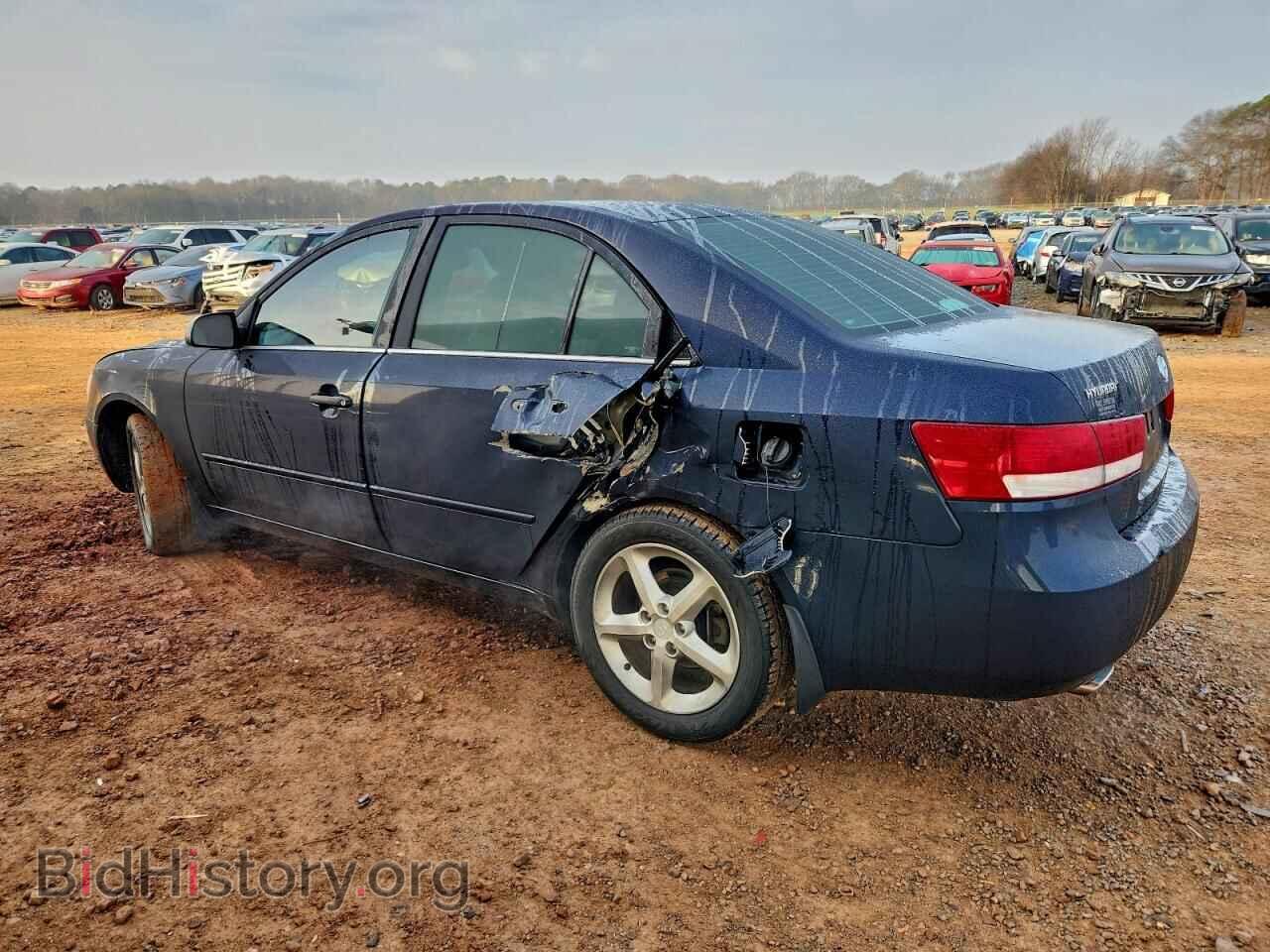 2006 HYUNDAI SONATA - VIN: 5NPEU46F46H041370 - Фото 2