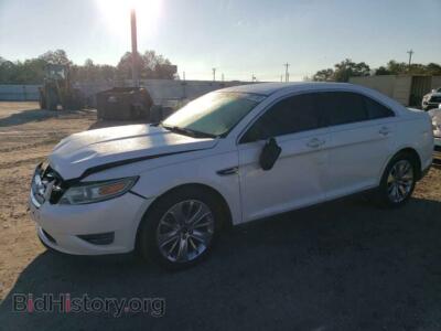2012 Ford TAURUS Taurus LIM, white — VIN 1FAHP2FW9CG104381, Copart