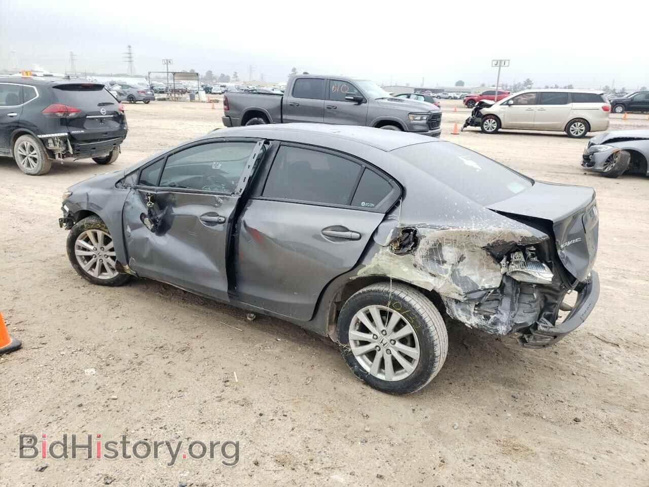 2012 HONDA CIVIC - VIN: 2HGFB2F86CH511341 - Photo 2