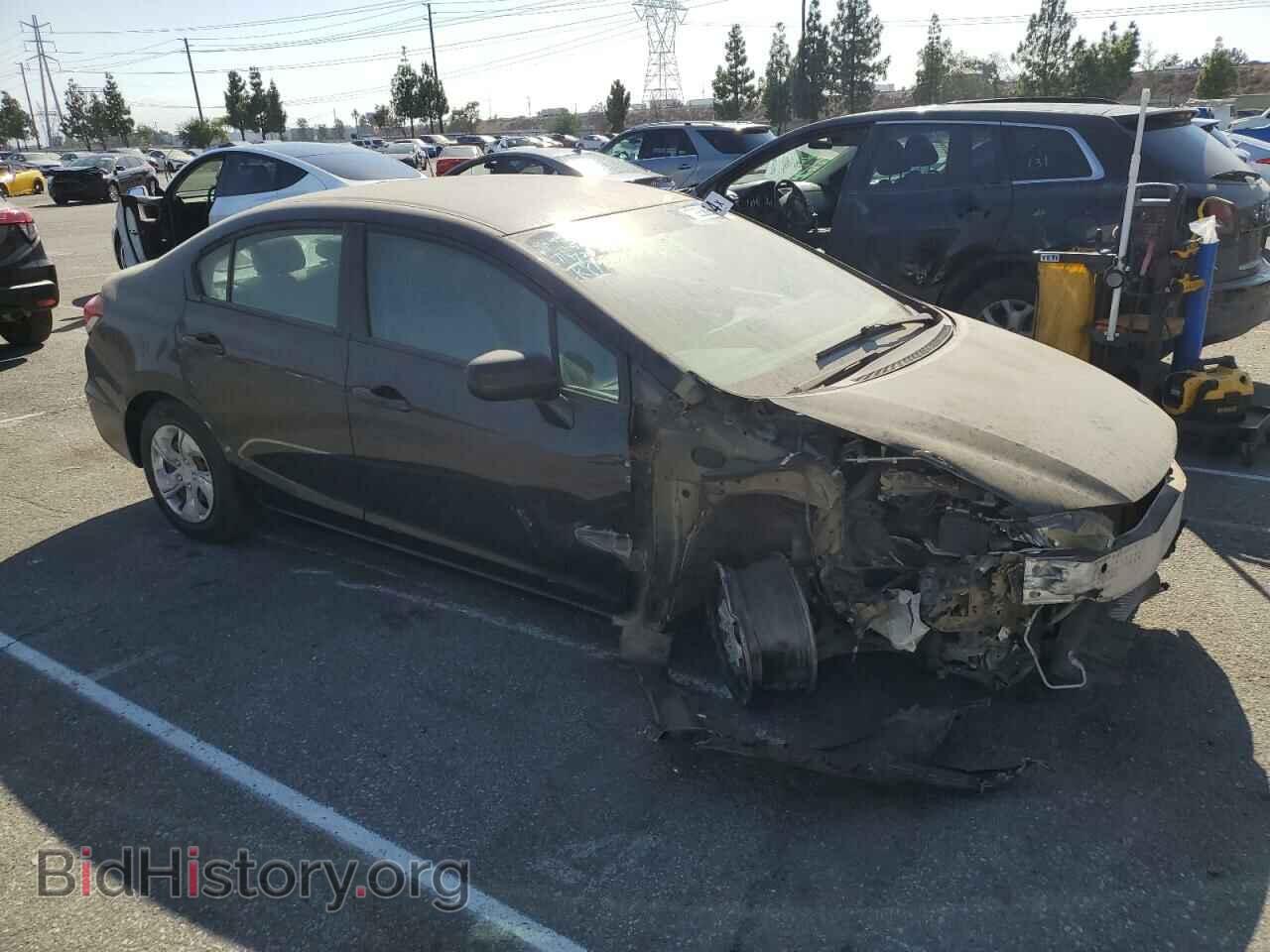 2014 HONDA CIVIC - VIN: 2HGFB2F56EH526477 - Фото 4