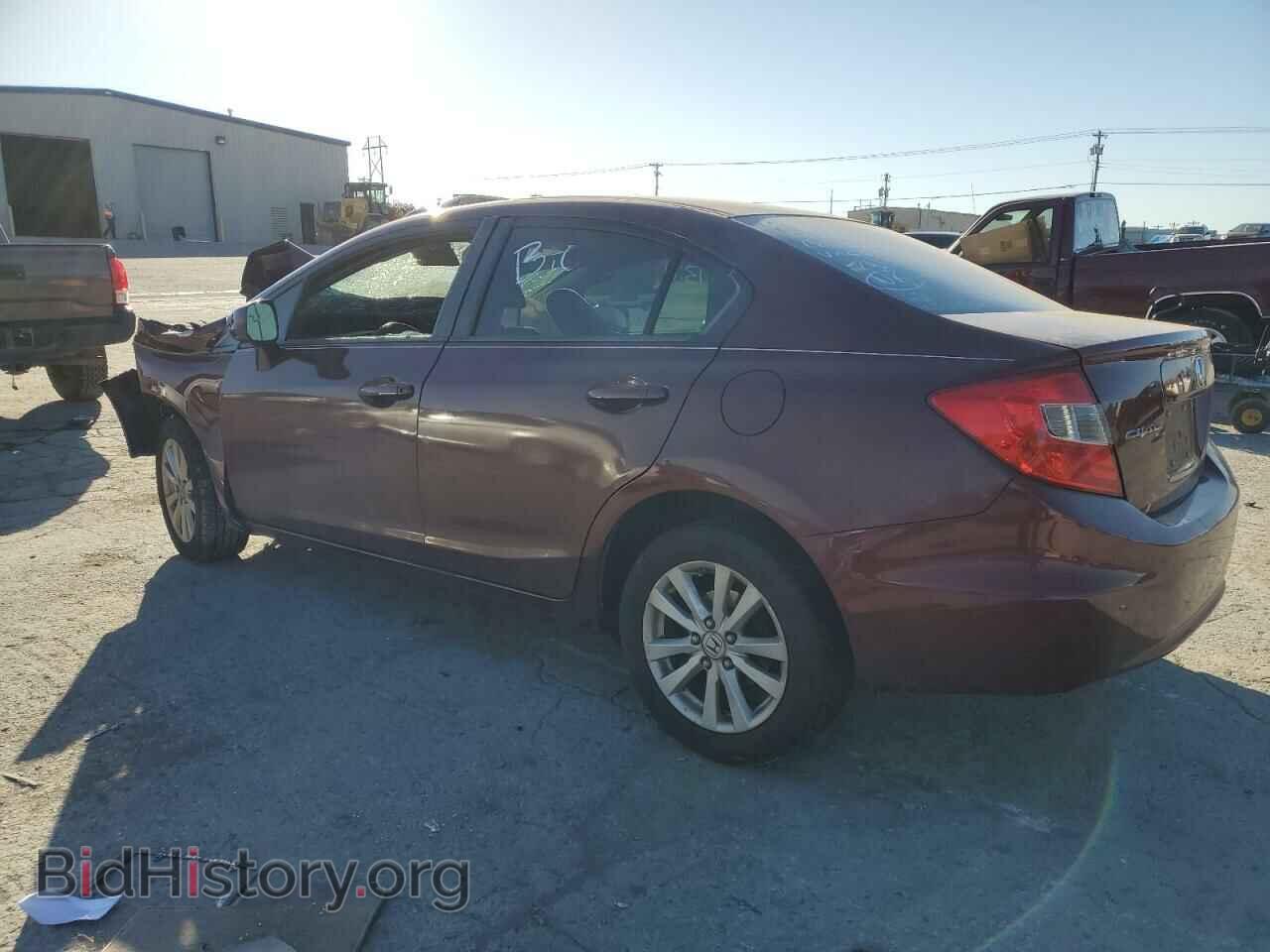 2012 HONDA CIVIC - VIN: 2HGFB2F87CH600111 - Фото 2