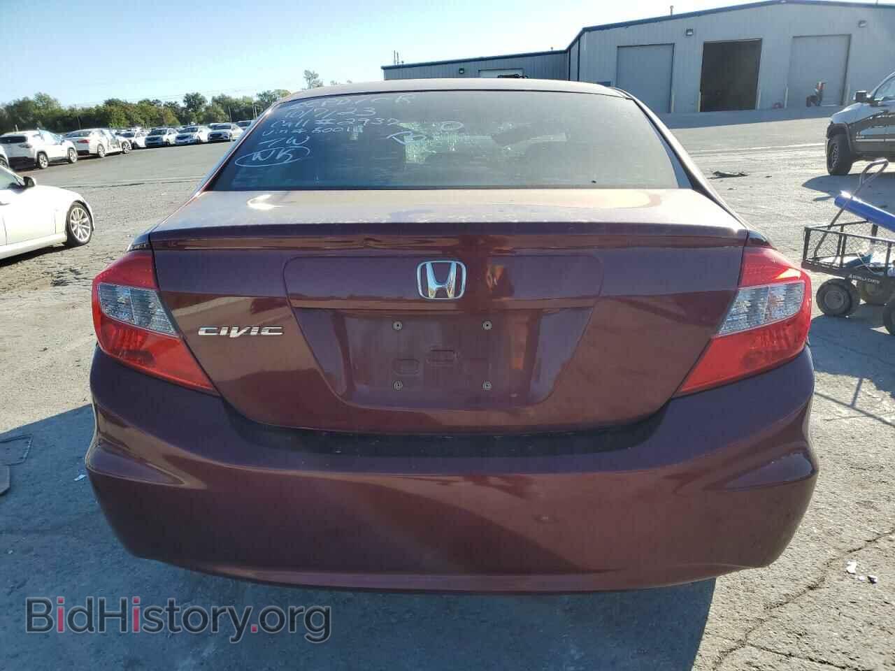 2012 HONDA CIVIC - VIN: 2HGFB2F87CH600111 - Фото 6