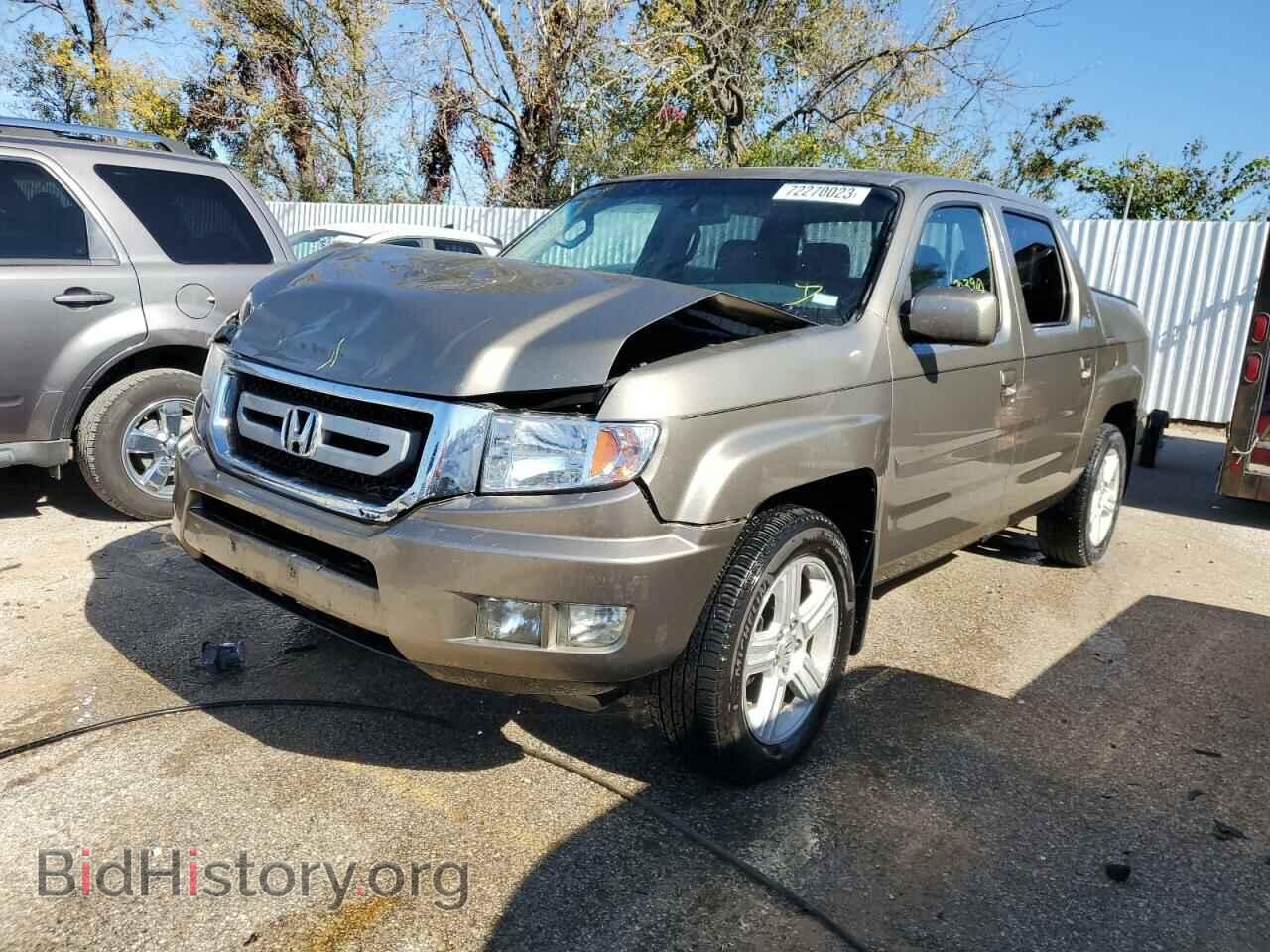 Photo 5FPYK1F55BB452110 - HONDA RIDGELINE 2011