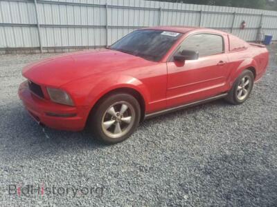 2007 Ford ALL MODELS Mustang, красный — VIN 1ZVFT80N675332143, Copart