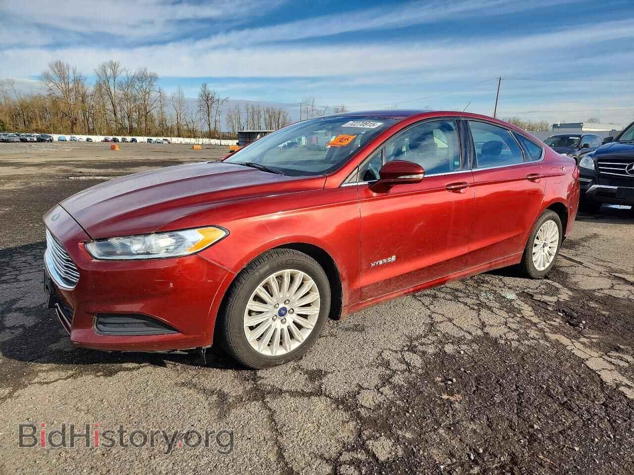 Photo 3FA6P0LU1ER380290 - FORD FUSION 2014