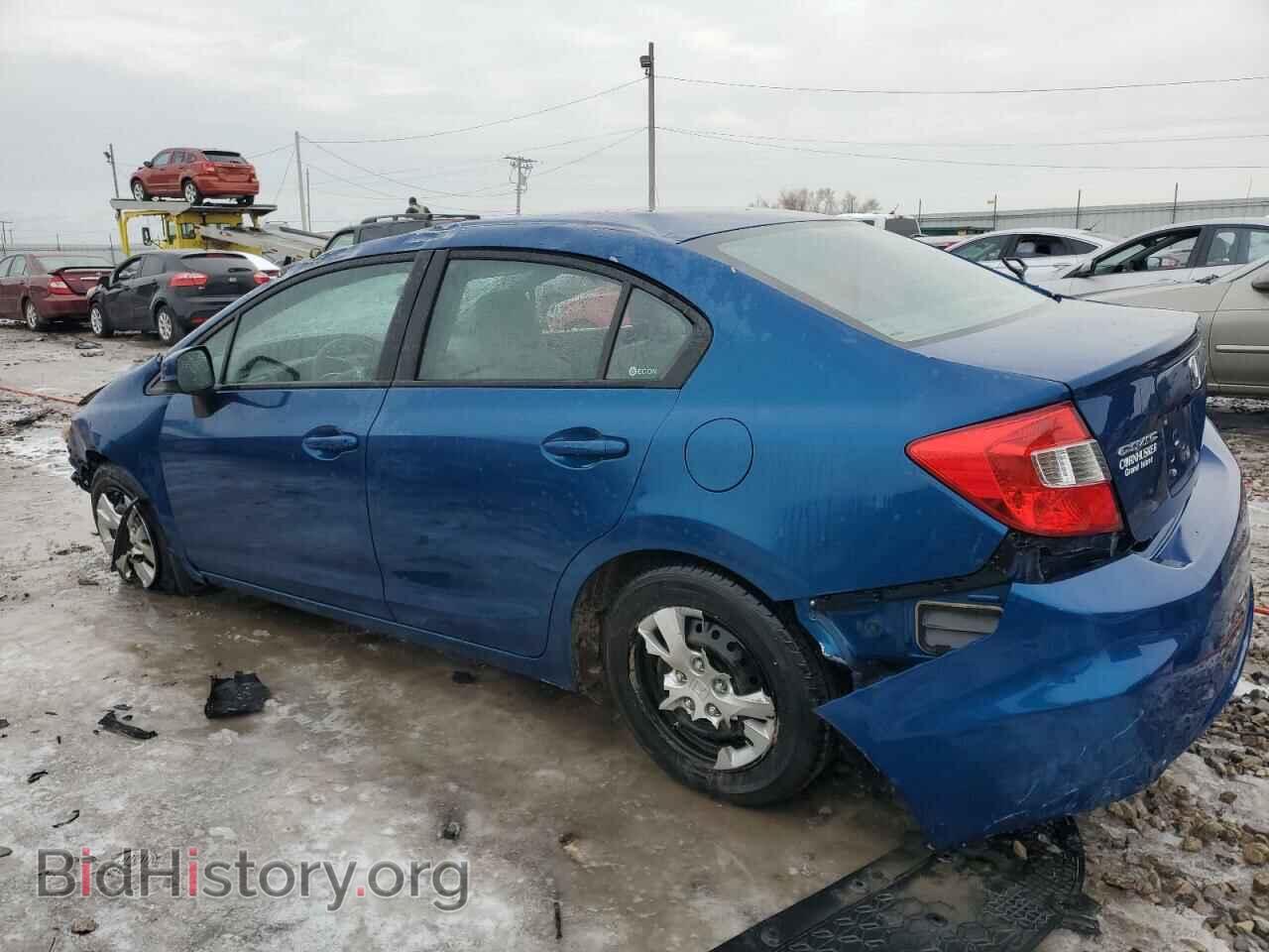 2012 HONDA CIVIC - VIN: 2HGFB2F5XCH572861 - Фото 2