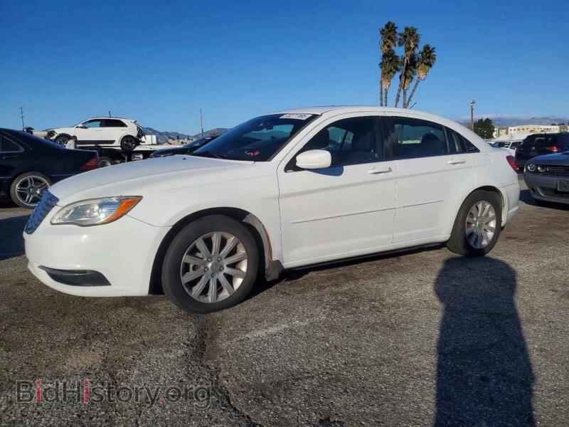 2013 Chrysler 200 Touring (VIN 1C3CCBBG0DN678447) — photo 1 of 14, Copart, damage: front end