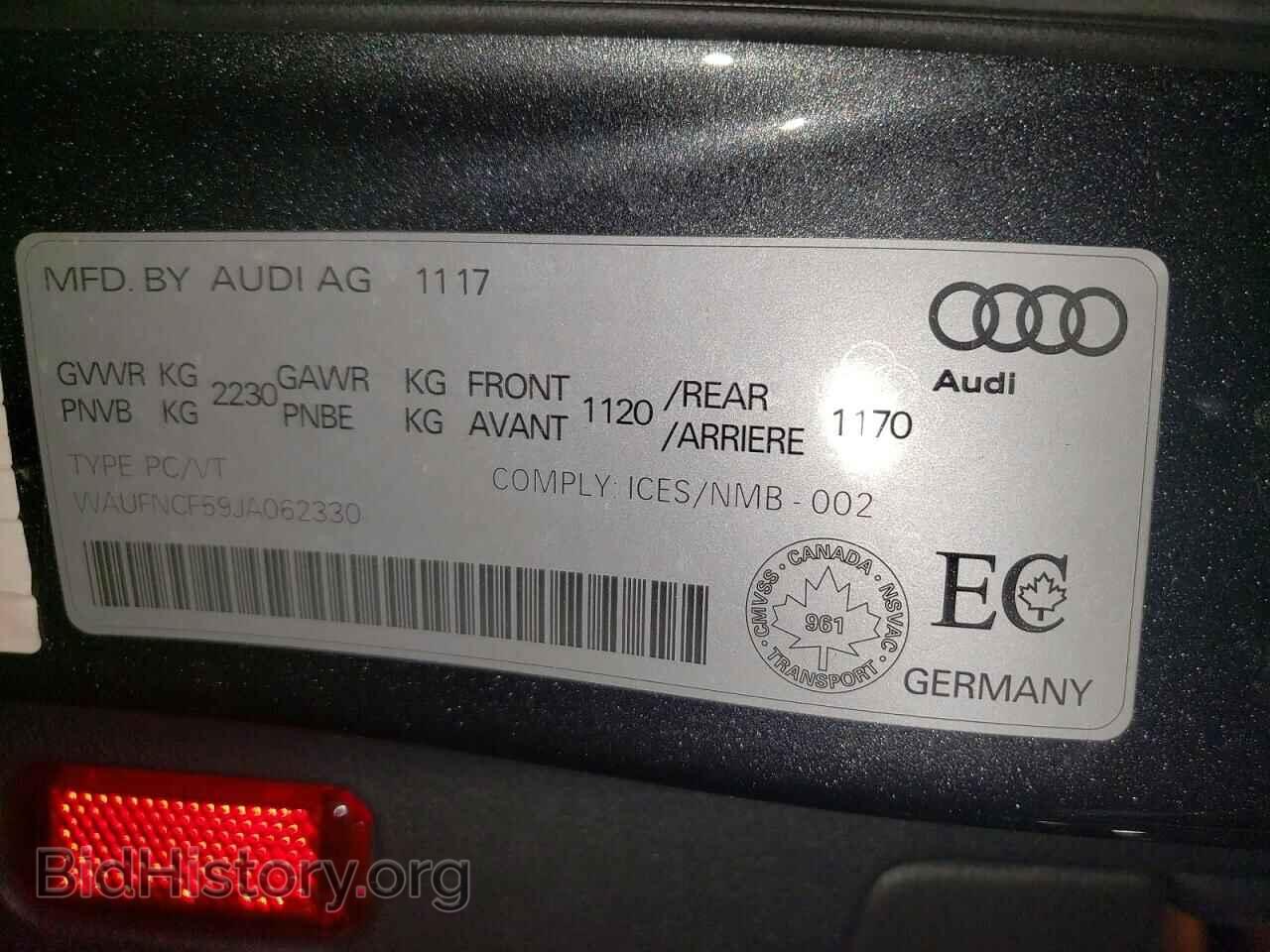 2018 AUDI A5 - VIN: WAUFNCF59JA062330 - Photo 12