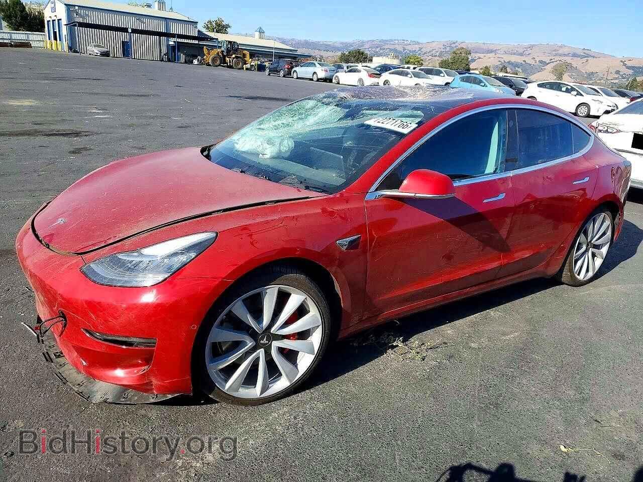 Photo 5YJ3E1EB5JF083619 - TESLA MODEL 3 2018