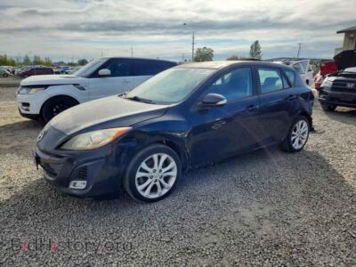 2010 Mazda 3, black — VIN JM1BL1H57A1137079, Copart