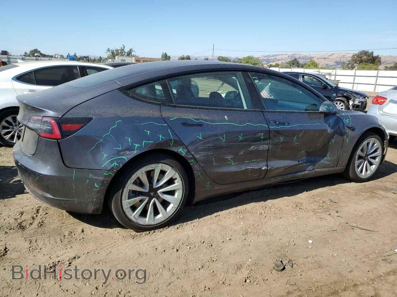 2022 TESLA MODEL 3 - VIN: 5YJ3E1EA4NF142706 - Photo 3