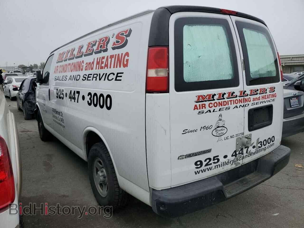 2008 CHEVROLET EXPRESS - VIN: 1GCFG15X281187183 - Фото 2