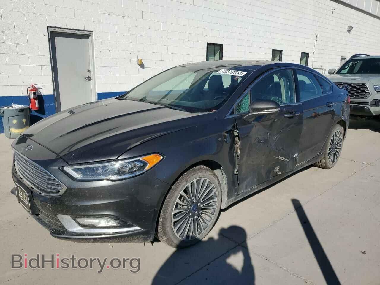 Photo 3FA6P0T96HR101058 - FORD FUSION 2017