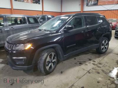 2017 Jeep COMPASS Compass LA, черный — VIN 3C4NJDBB9HT616643, Copart