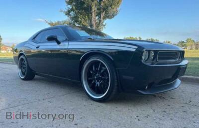 2012 Dodge CHALLENGER, черный — VIN 2C3CDYBT6CH131218, Copart