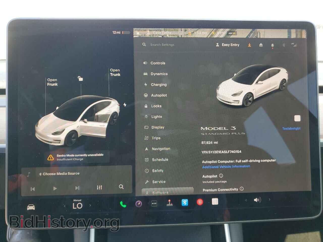 2020 TESLA MODEL 3 - VIN: 5YJ3E1EA5LF740154 - Photo 9