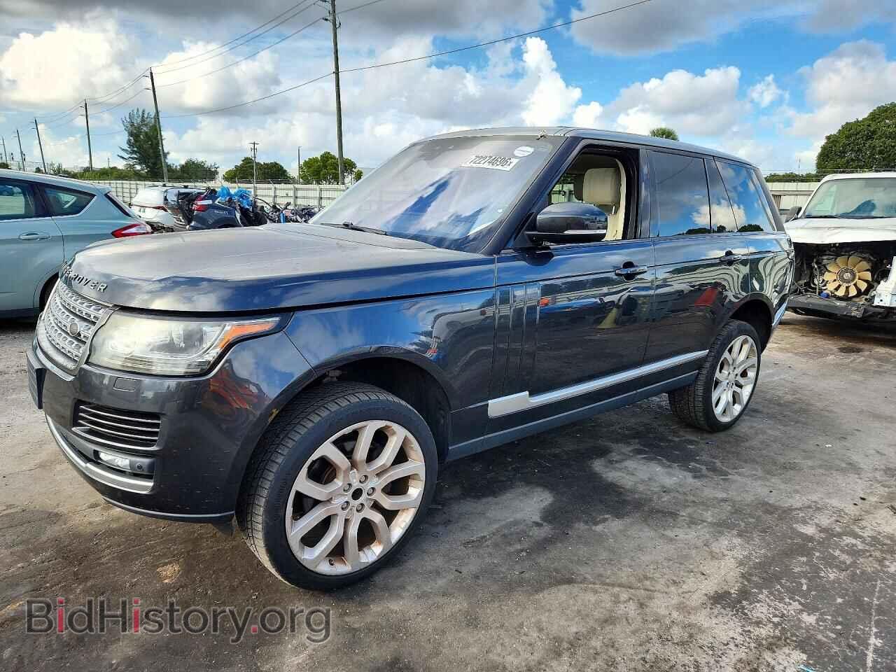 Photo SALGS2FK7HA325725 - LAND ROVER RANGEROVER 2017
