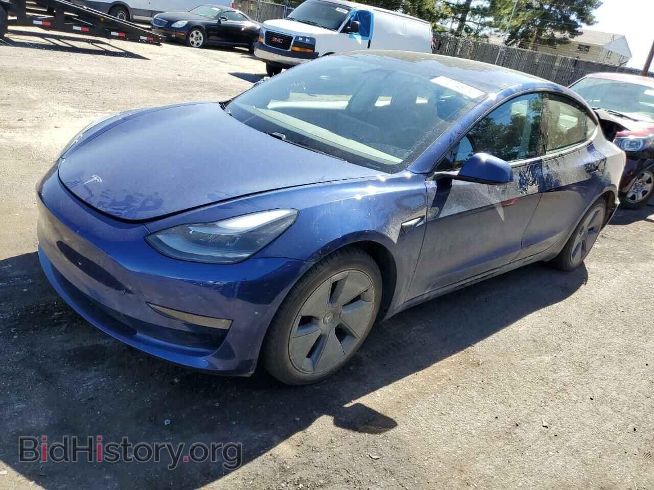 Photo 5YJ3E1EB8MF974136 - TESLA MODEL 3 2021