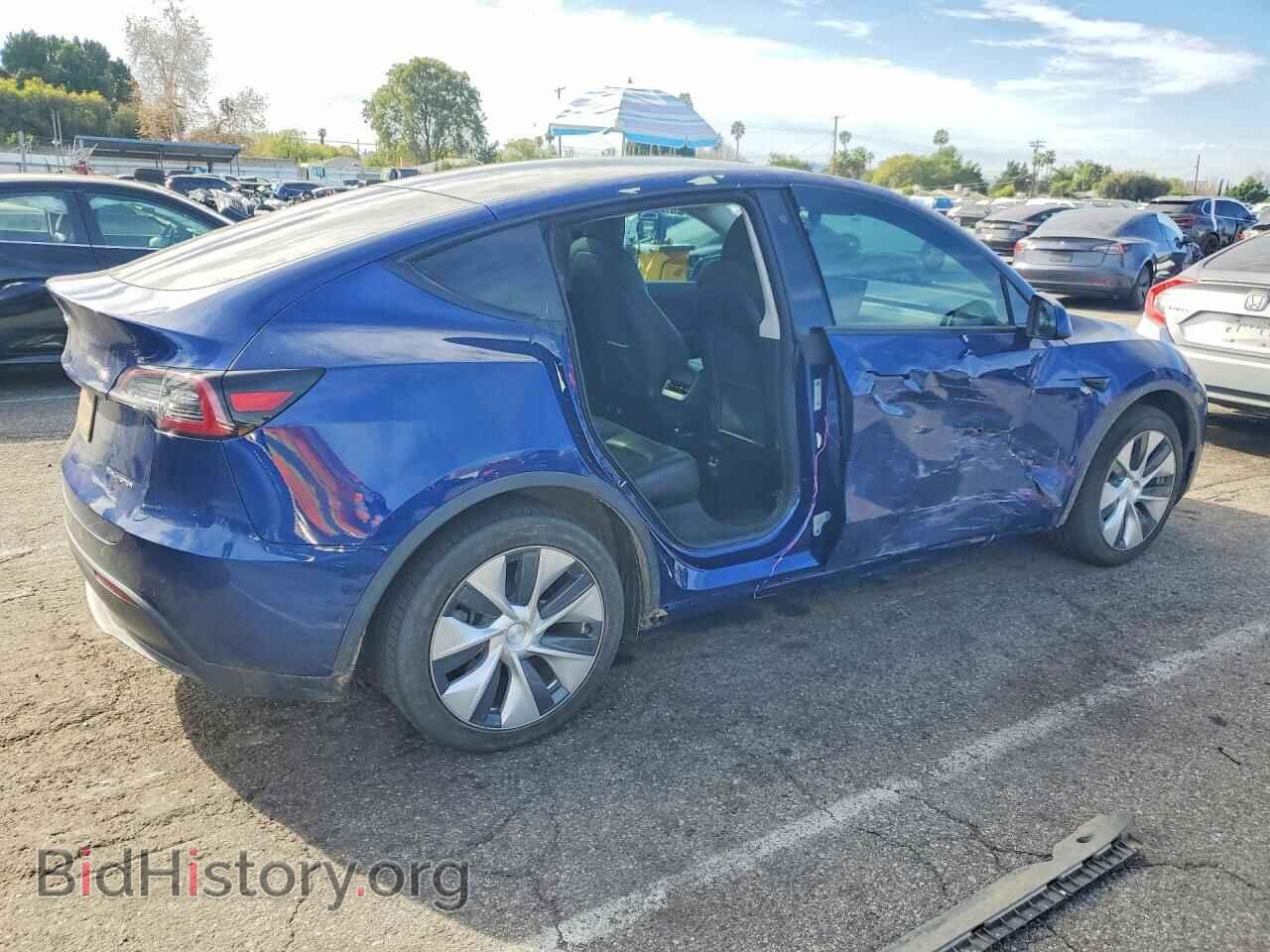 2020 TESLA MODEL Y - VIN: 5YJYGDEEXLF031739 - Фото 3