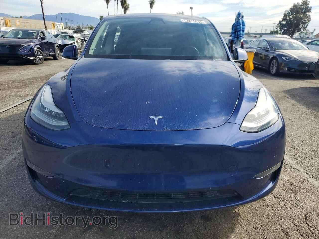 2020 TESLA MODEL Y - VIN: 5YJYGDEEXLF031739 - Фото 5