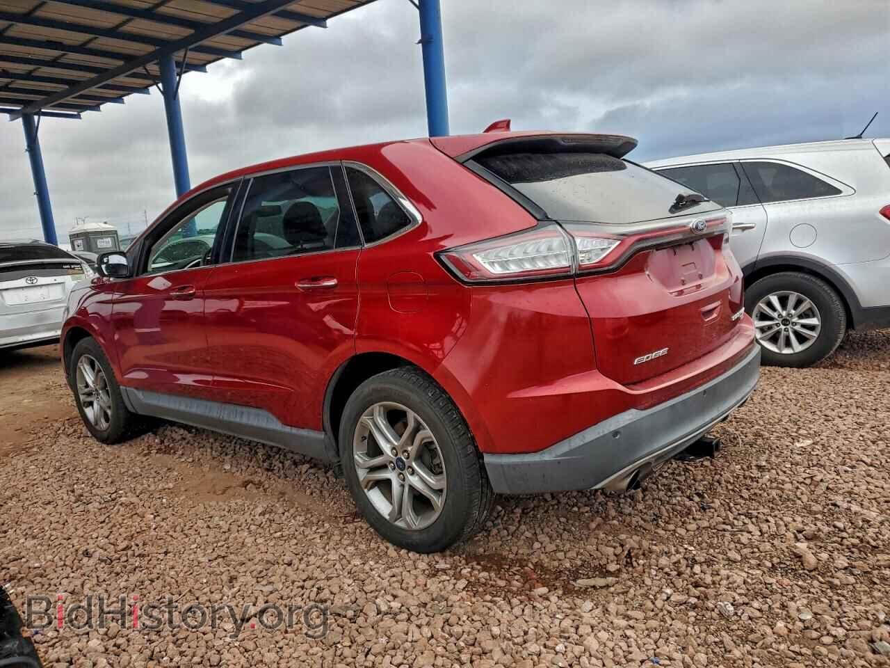 2015 FORD EDGE - VIN: 2FMTK4K94FBB23068 - Фото 2