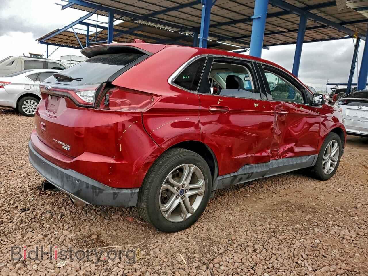 2015 FORD EDGE - VIN: 2FMTK4K94FBB23068 - Фото 3