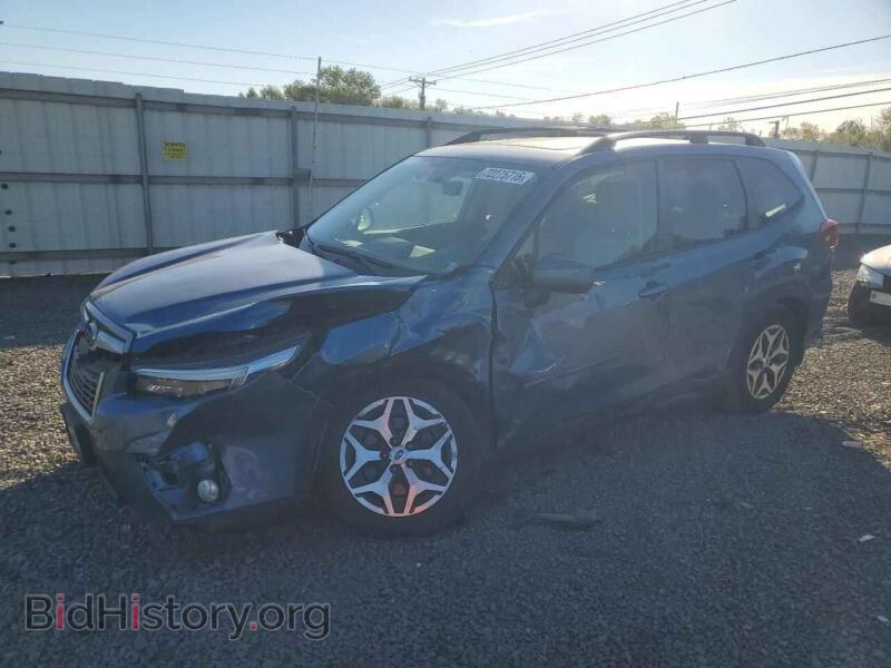 2021 Subaru FORESTER Premium (VIN JF2SKAFC8MH588975) — фото 1 из 15, Copart, повреждение: передняя часть