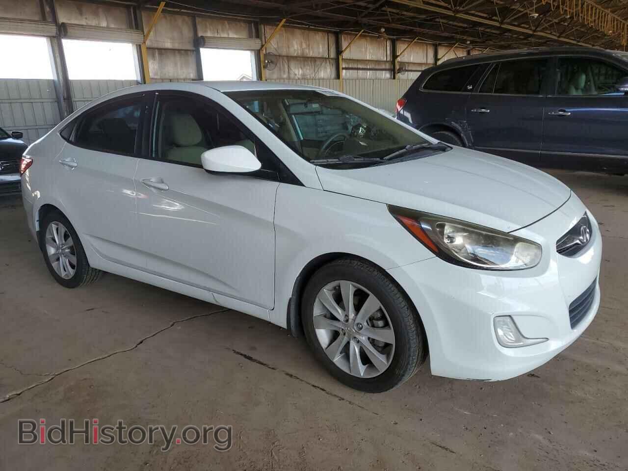 2013 HYUNDAI ACCENT - VIN: KMHCU4AE0DU461972 - Фото 4