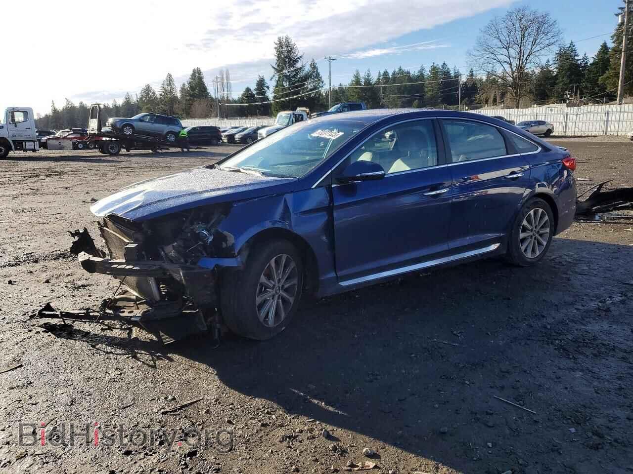 Фотография 5NPE34AF8HH587456 - HYUNDAI SONATA 2017