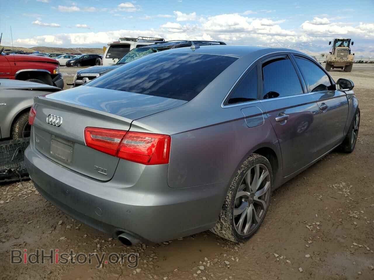 2013 AUDI A6 - VIN: WAUGGAFC1DN157849 - Фото 3