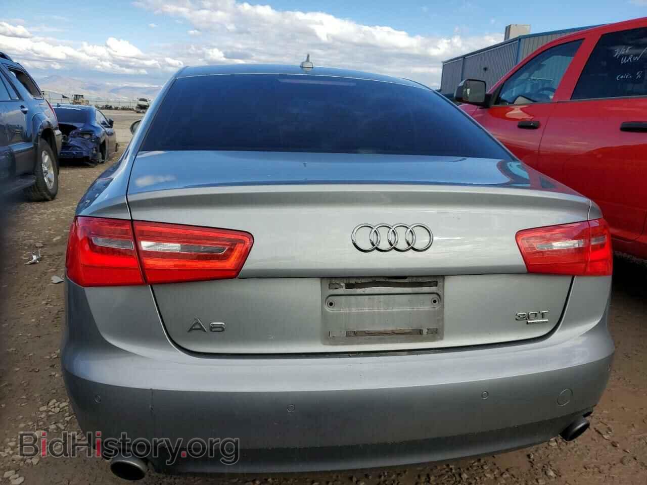 2013 AUDI A6 - VIN: WAUGGAFC1DN157849 - Фото 6