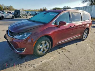 2017 Chrysler PACIFICA Touring L Plus, red — VIN 2C4RC1EG6HR782302, Copart
