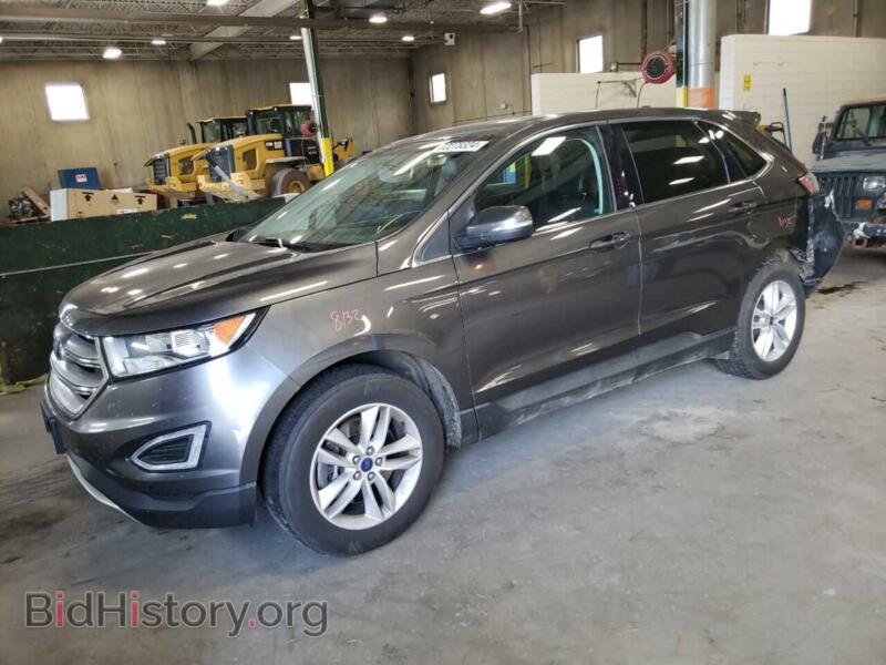 2015 Ford EDGE SEL (VIN 2FMTK4J92FBB45362) — фото 1 из 13, Copart, повреждение: задняя часть