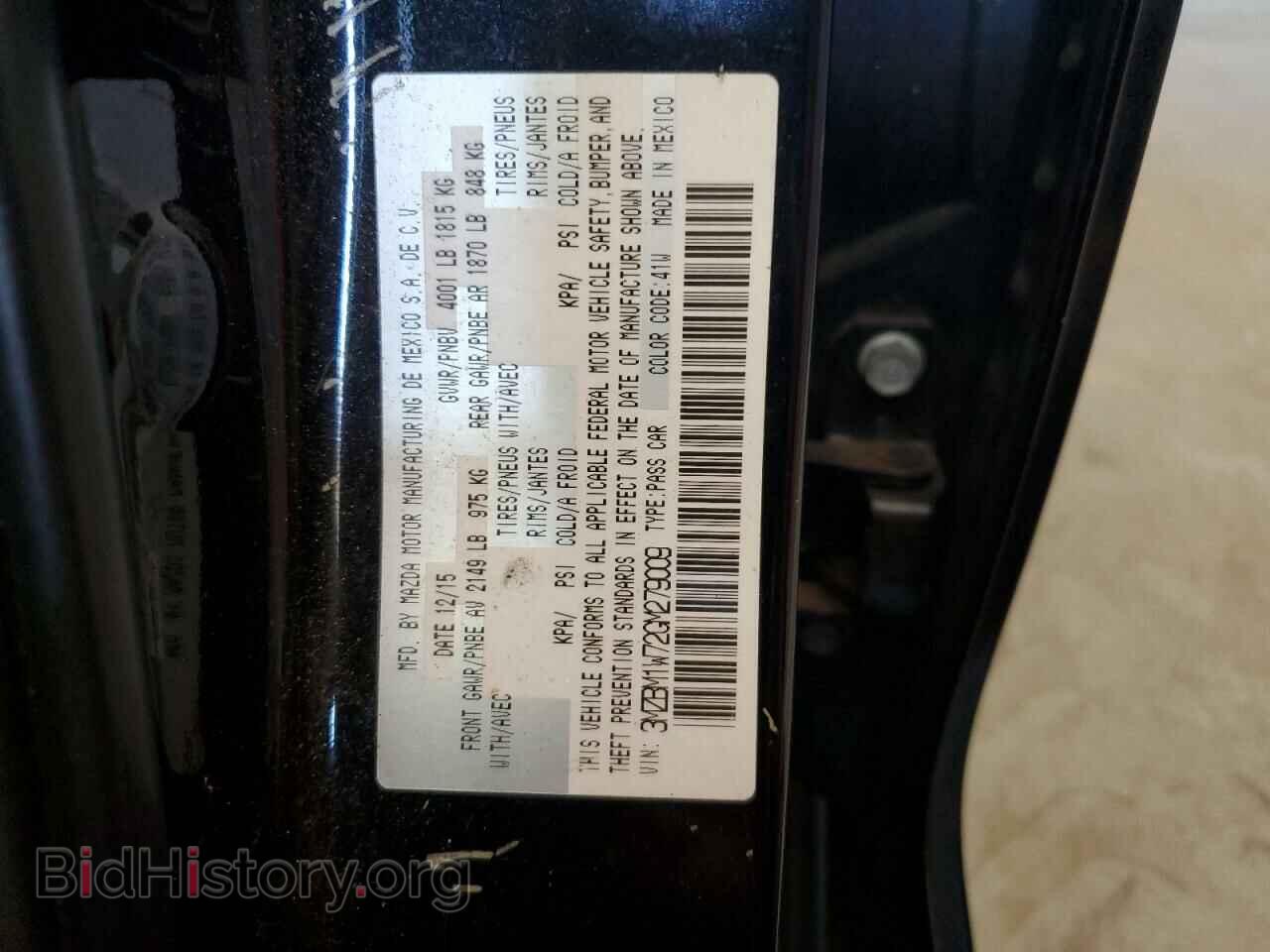 2016 MAZDA 3 - VIN: 3MZBM1W72GM279009 - Photo 13