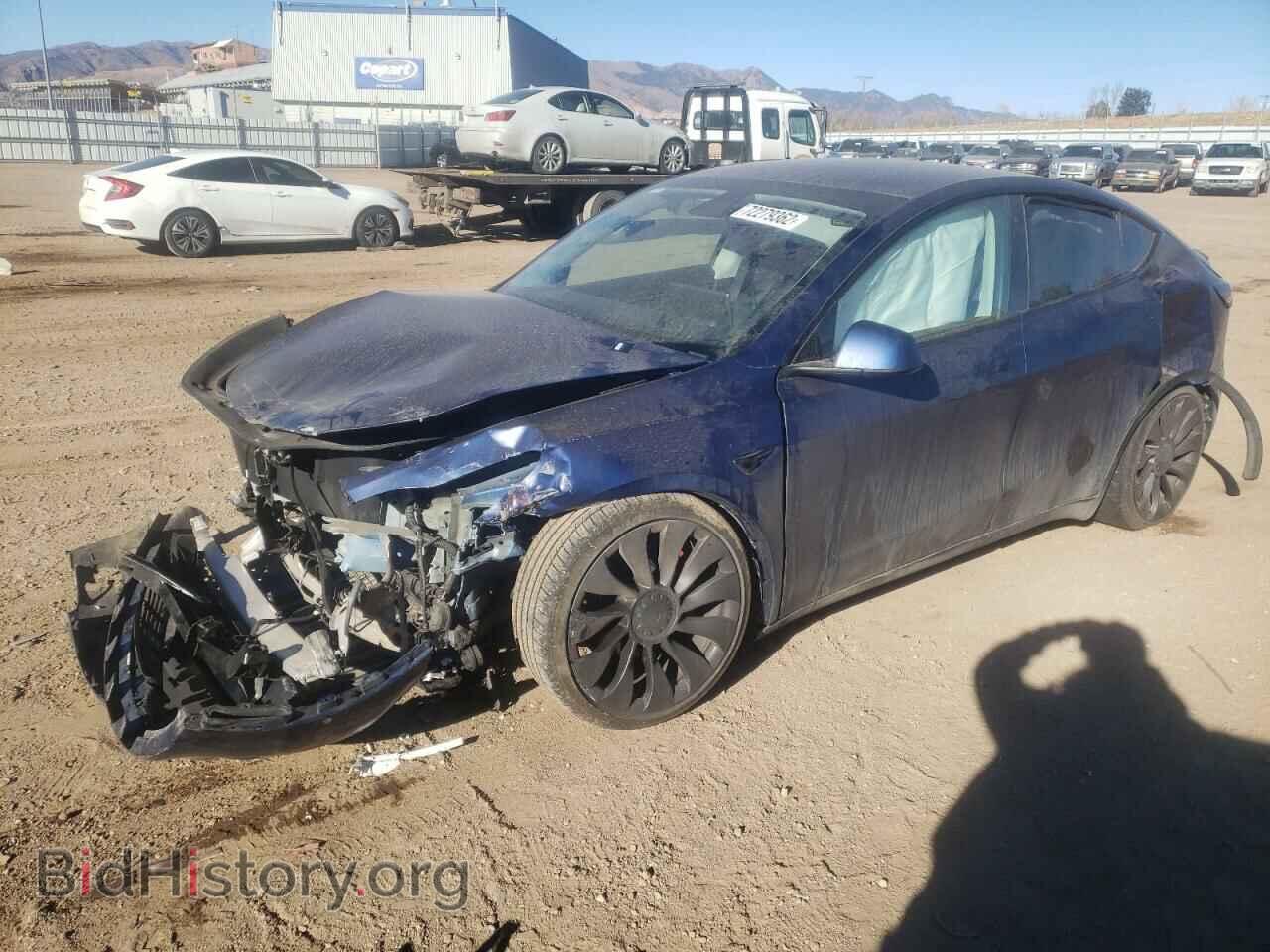 Photo 5YJYGDEF5LF043032 - TESLA MODEL Y 2020
