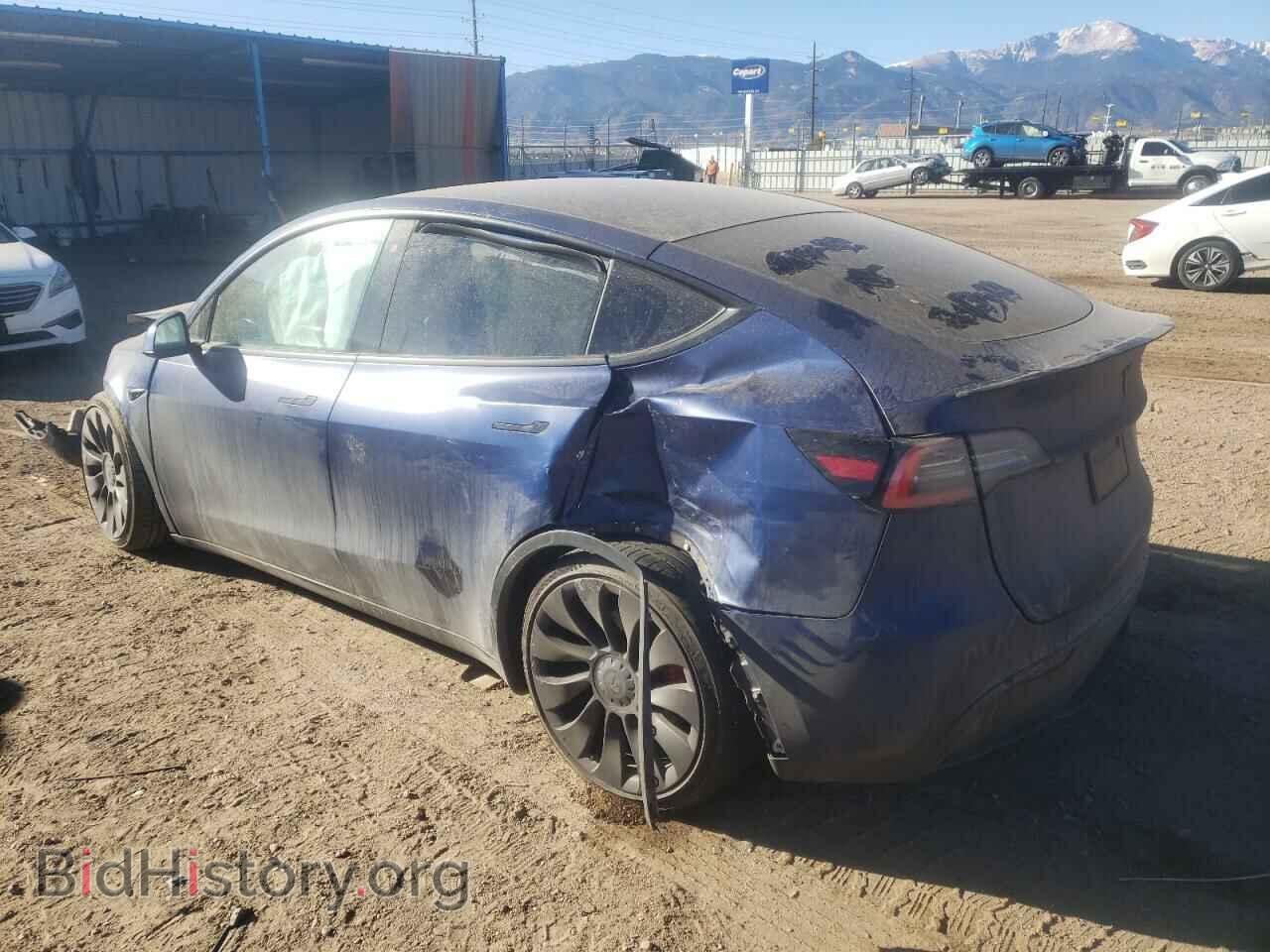 2020 TESLA MODEL Y - VIN: 5YJYGDEF5LF043032 - Фото 2