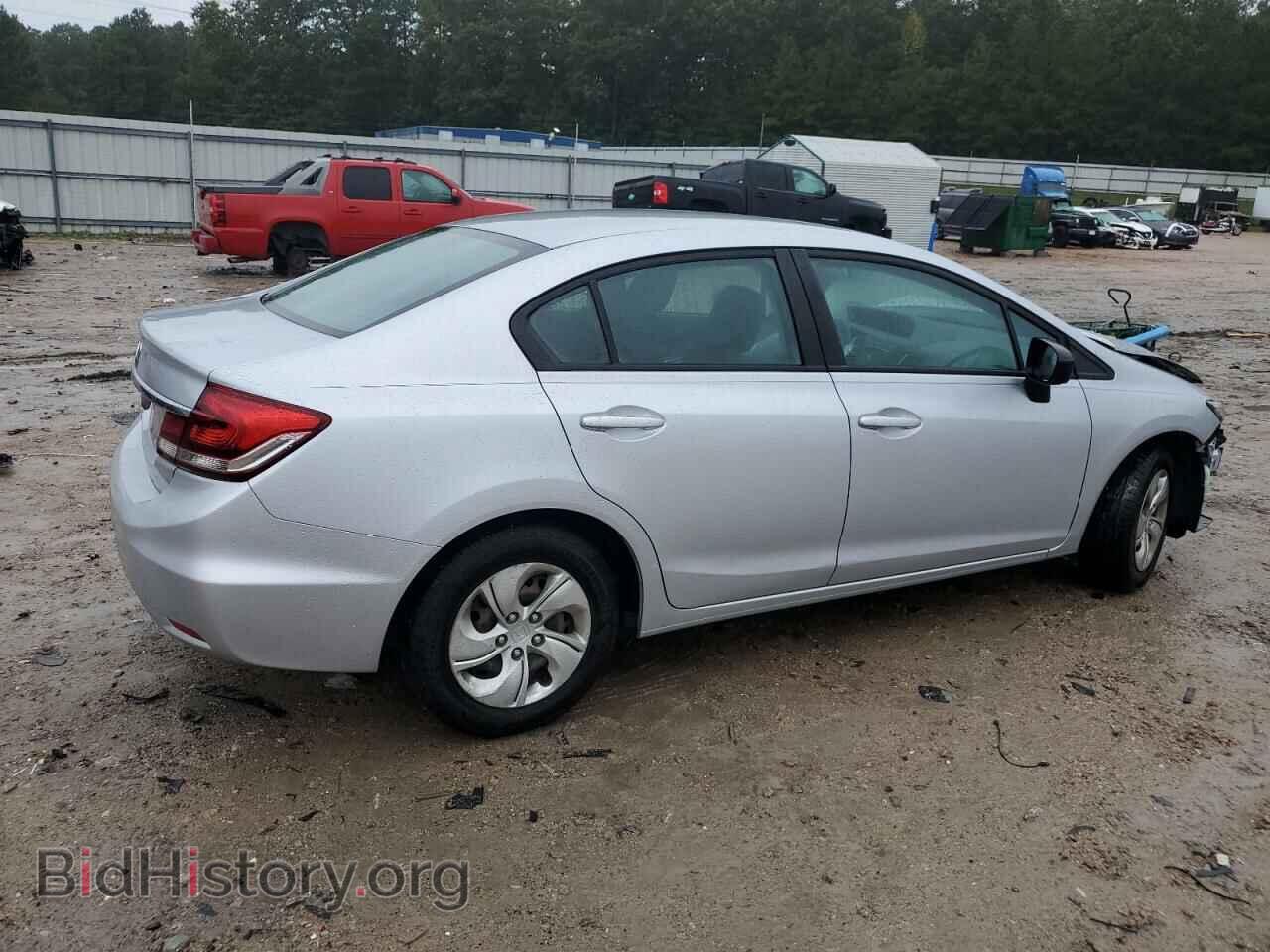 2014 HONDA CIVIC - VIN: 2HGFB2F51EH551223 - Фото 3