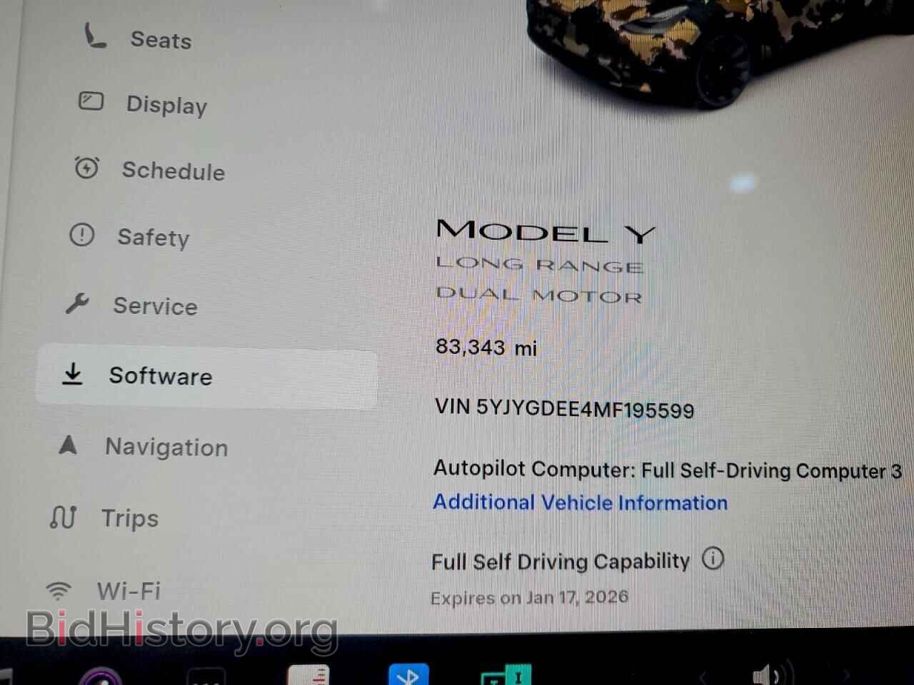 2021 TESLA MODEL Y - VIN: 5YJYGDEE4MF195599 - Фото 9