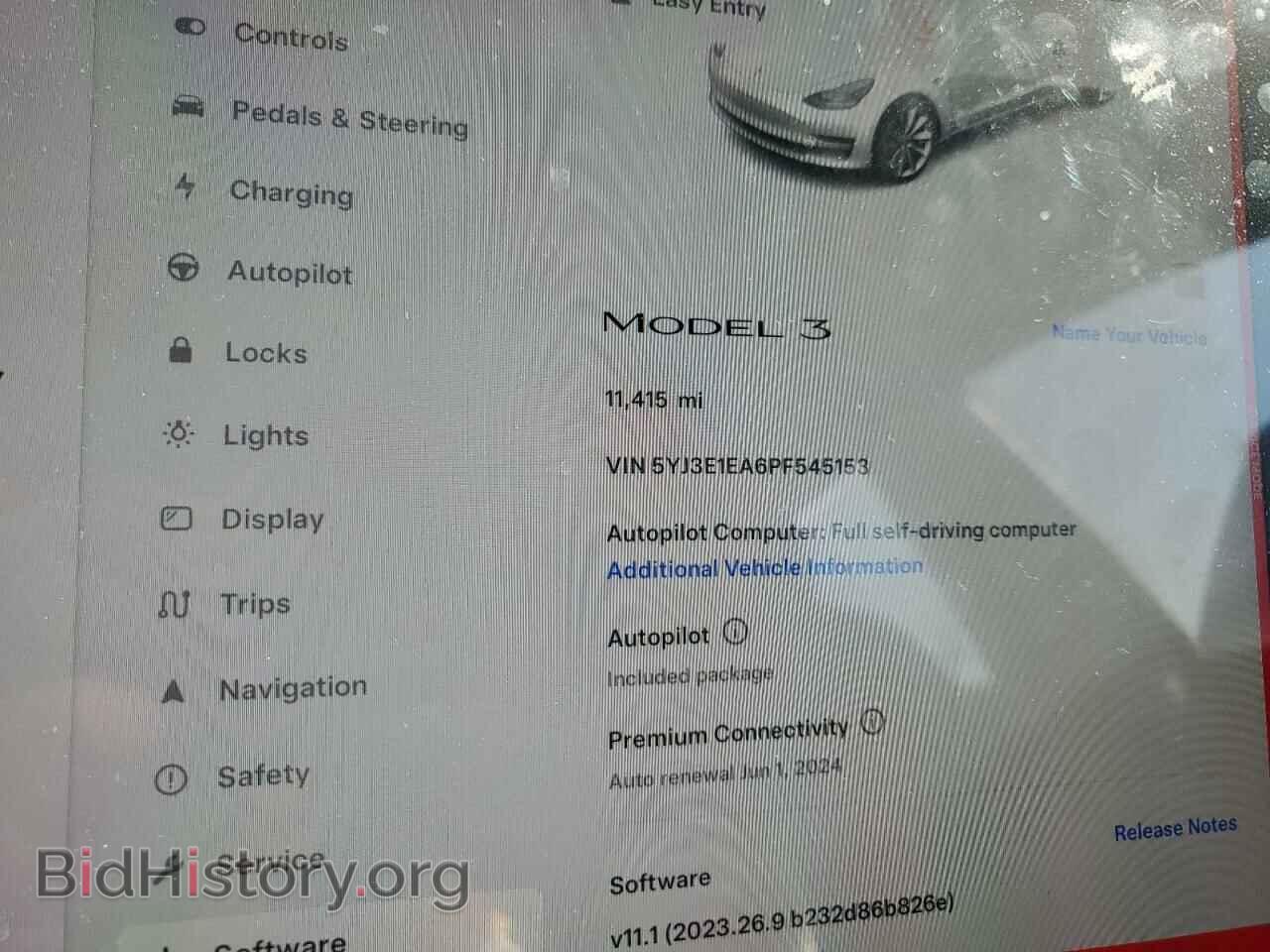 2023 TESLA MODEL 3 - VIN: 5YJ3E1EA6PF545153 - Фото 9